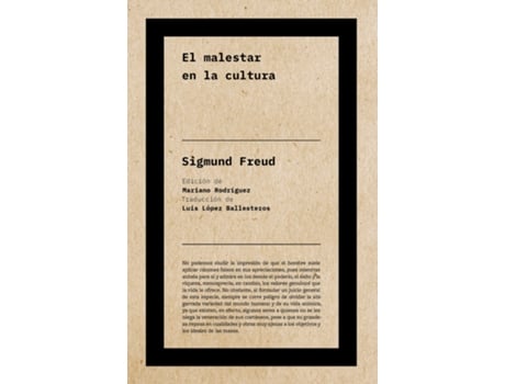 Livro El Malestar En La Cultura (Ne) de Sigmund Freud (Espanhol)