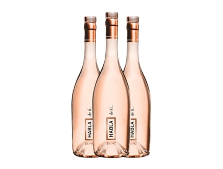 Vinho rosé HABLA Habla de ti Rosé Vino de la Tierra de Extremadura (0.75 L - 3 Unidades)