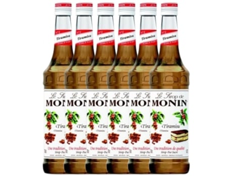 Licor MONIN Schnapp Monin Sirope Tiramisú (0.7 L - 6 unidades)