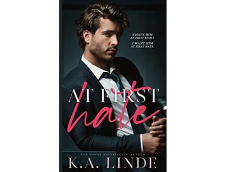 Livro At First Hate de K A Linde (Inglês)