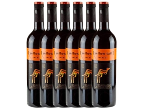 Vinho YELLOW TAIL Yellow Tail Merlot (0.75 L - 6 unidades)