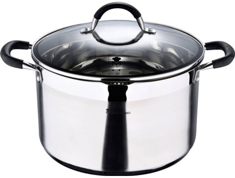 Panela  BGMP-1506-BK (Cinzento - Aço inox)