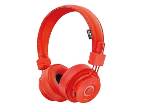 Auscultadores Bluetooth X10 Foldable Music Red