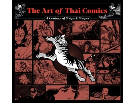 Livro the art of thai comics de nicolas verstappen (inglês)