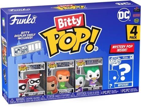 Bitty POP: HP- Harry in robe with scarf 4PK by FUNKO