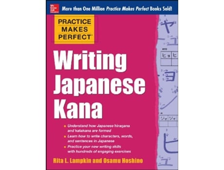 Livro Practice Makes Perfect Writing Japanese Kana de Rita Lampkin (Inglês)