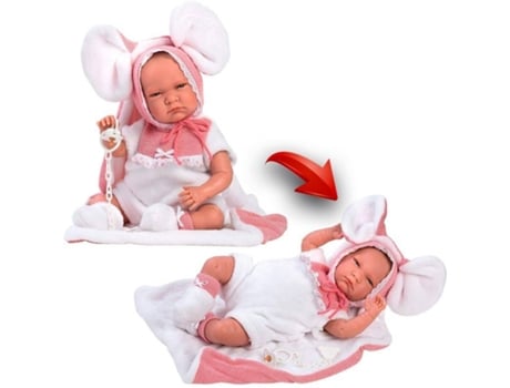 Boneca LLORENS Lala Llorona Manta Ratita 42Cm (Idade MÃ?Â?Ã?Â?Ã?Â?Ã?Â­nima: 3 Anos)