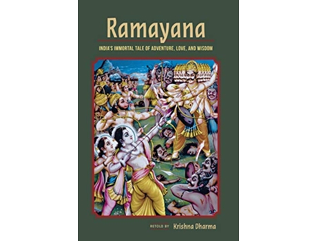 Livro Ramayana de Krishna Dharma (Inglês - Capa Dura)