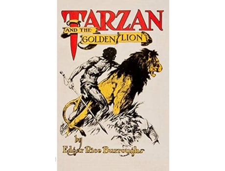 Livro Tarzan and the Golden Lion de Edgar Rice Burroughs (Inglês)