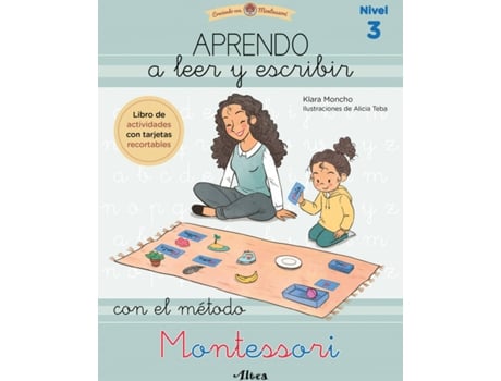 Livro Aprendo A Leer Y Escribir Con El Método Montessori (Nivel 3) de Klara Moncho (Espanhol)