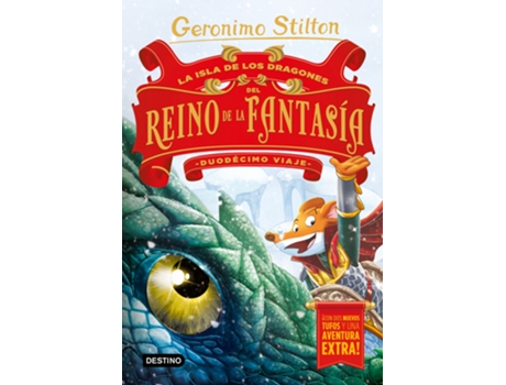 Livro La Isla De Los Dragones Del Reino De La Fantasía de Geronimo Stilton (Espanhol)