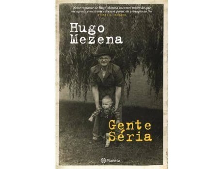 Livro Gente Séria de Hugo Mezena (Português)