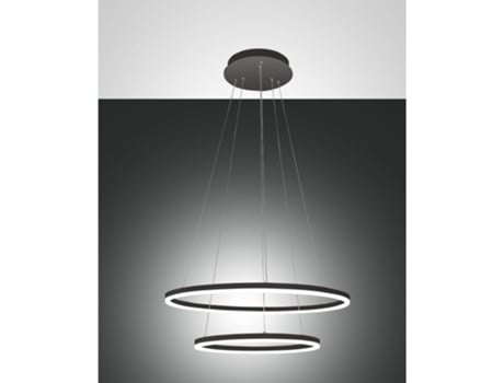 Lustre Pendente Giotto Led 52W Preto 3508-45-101 FABAS LUCE