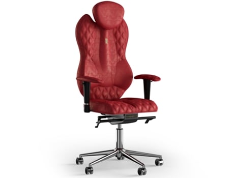 Cadeira de Escritório Ergonómica KULIK SYSTEM Grande Tecido de Costura (Antara - Vermelho -130x50x50cm)