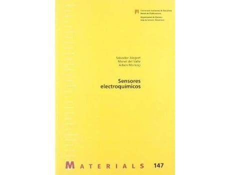 Livro Sensores electroquímicos de Salvador Alegret, Arben Merkoçi Hyka, Manuel Del Valle Zafra (Espanhol)