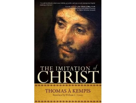 Livro the imitation of christ de thomas a kempis (inglês)