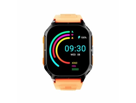 Smartwatch HIFUTURE ULTRA 3 (Laranja - Silicone - 41 mm - Smartwatch)