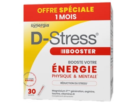 SYNERGIA D-Stress Booster 30 Saquetas