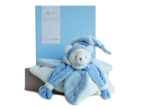 Peluche DOUDOU ET COMPAGNIE Tecido - Branco - 24 x 24 x 17 cm)