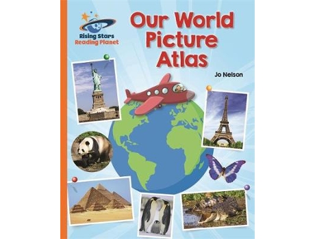 Livro reading planet - our world picture atlas - orange: galaxy de katie daynes (inglês)