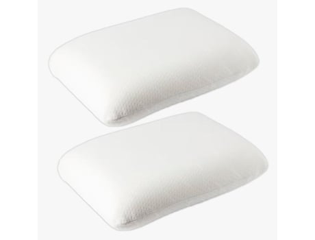 Conjunto de Almofadas de Dormir SILVASCAMPUS Viscoelásticas Cinzento - 2pcs (30x60cm)