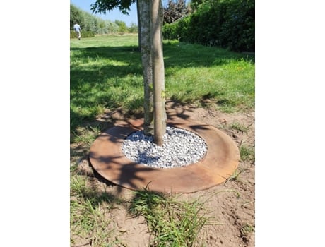 Bordadura para Árvores em Aço Corten 75 Cm WOVAR