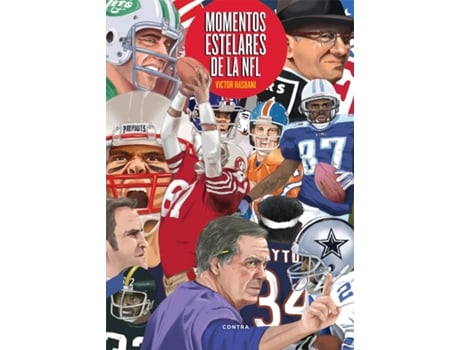 Livro Momentos Estelares De La Nfl de Victor Hasbani Kermanchahi (Espanhol)