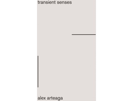 Livro Transient Senses de Alex Arteaga (Espanhol)