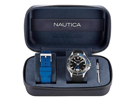 Nautica Watches Napp25f11 Watch Azul