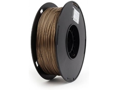 Filamento para Impressora 3D PLA 1.75mm 1Kg Latão com metal na composição