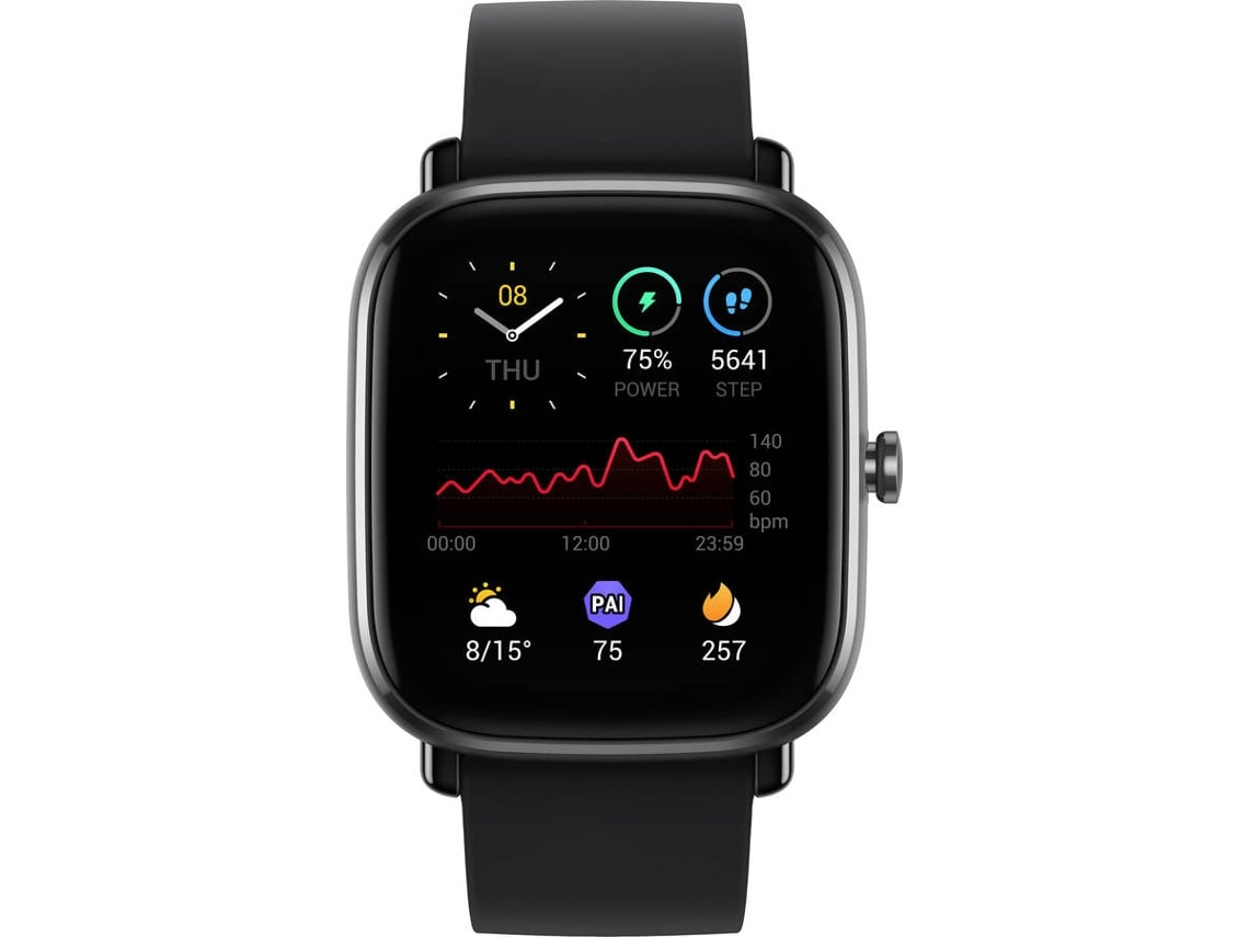 Smartwatch AMAZFIT GTS 2 Mini Preto Worten.pt