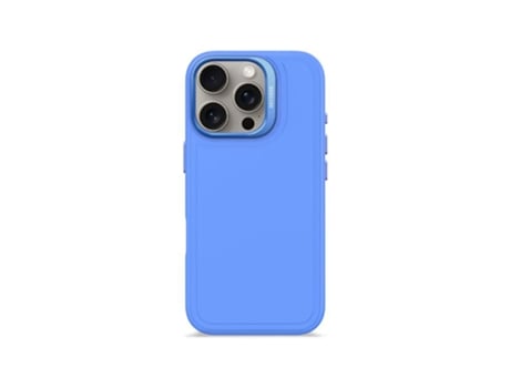 Capa Stacks Gama Magsafe para iPhone 16 Pro DECODED Silicone Azul