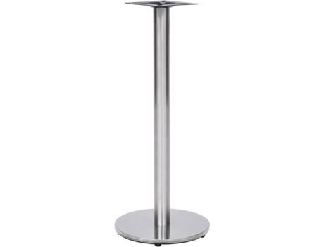 Perna de Mesa VIDAXL Prateado (Aço - 45 x 107 cm)