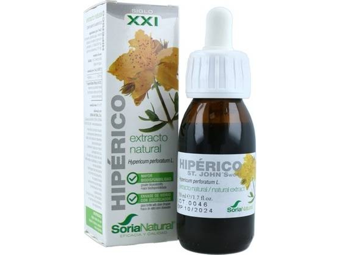 Ch SORIA NATURAL Extrato De Hiperic o 50 ml Worten.pt