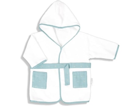 Robe de Banho  Ocean Green (Tam: 0-12 meses - 45 x 74 cm)