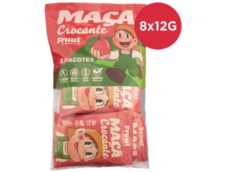 Multipack Snack de Maçã Desidratada FRUUT