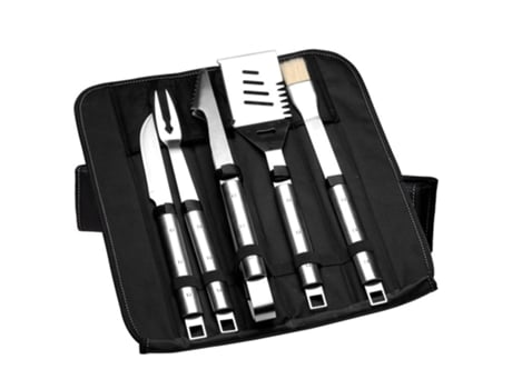 BERGHOFF Essentials Conjunto de Ferramentas para Churrasco Folding Bag Set 6 Peças