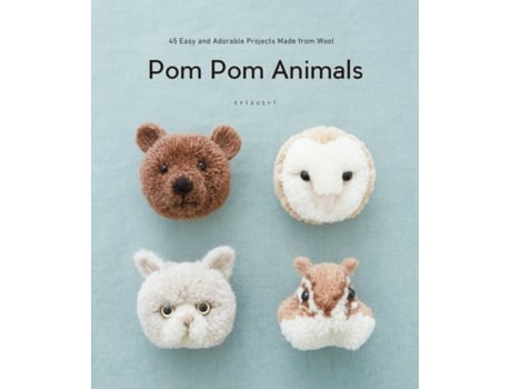 Livro pom pom animals de trikotri (inglês)