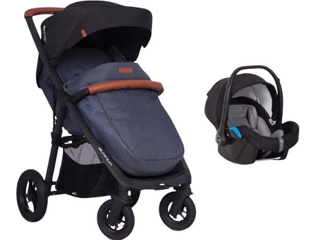 Carrinho de Bebé Individual  Quantum Air + Starter 0+ Isofix Ready Denim