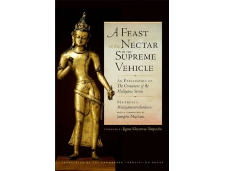 Livro a feast of the nectar of the supreme vehicle de padmakara translation group,mipham rinpoche (inglês)