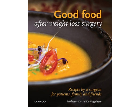 Livro good food after weight loss surgery de prof. kristel de vogelaere (inglês)