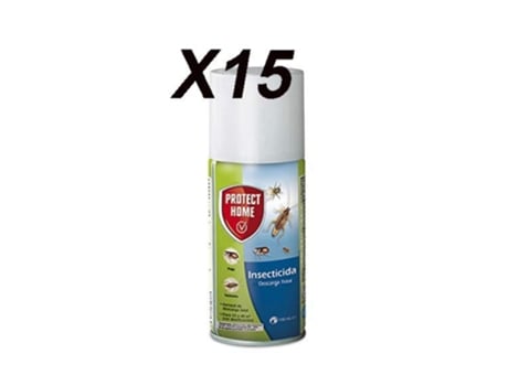 Caja 15X Protect Home Insecticida Descarga Total 150Ml SBM