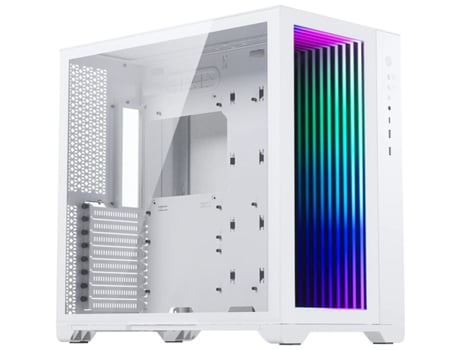 Caixa para Pc de Torre Média E-Atx com Painel de Vidro MAGNIUM GEAR Neo Qube 2 Infinity Mirror Rgb