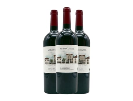 Vinho JEFF CARREL Maison Carrel Corbières (0.75 L - 3 Unidades)