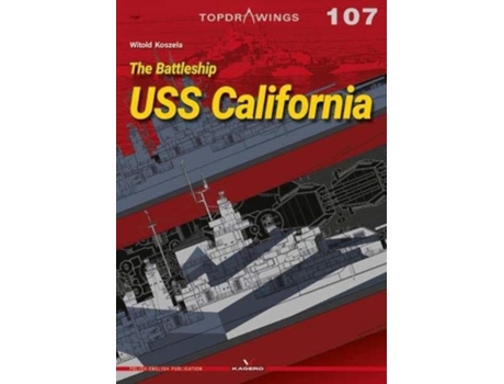 Livro the battleship uss california de witold koszela (inglês)