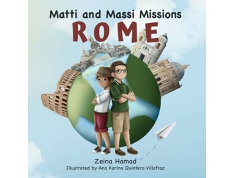 Livro Matti and Massi Missions Rome de Zeina Hamad (Inglês)