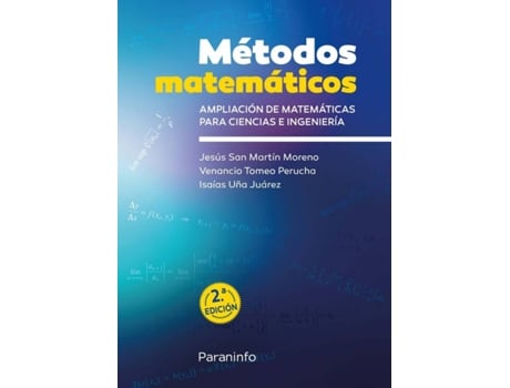 Livro Métodos Matemáticos de Jesús San Martín Moreno (Espanhol)