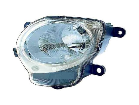 Farol Esquerdo Manual Fiat 500 07>