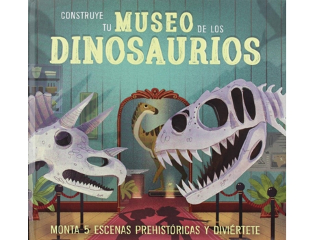 Livro Construye Tu Museo De Los Dinosaurios de Jenny Jacobi (Espanhol)