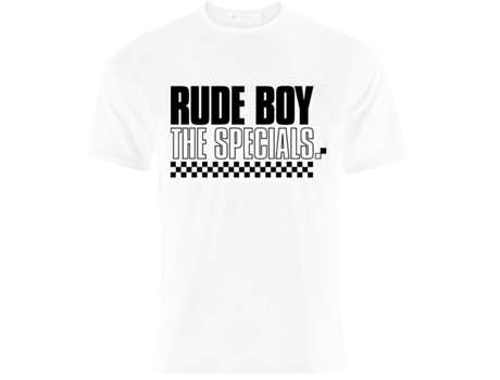 T-Shirt LOUD DISTRIBUTION The Specials - Rude Boy Branco (Tamanho: S)